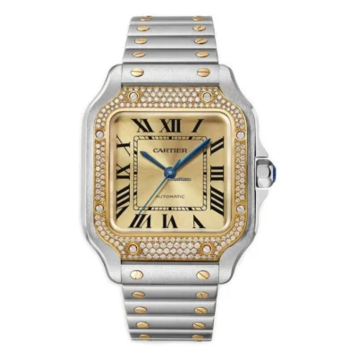 Reloj Cartier Santos De Cartier de tamaño mediano