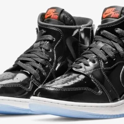 Tenis Nike Air Jordan 1 Rebel XX Black Patent Mujer Originales