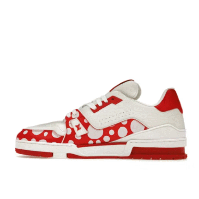 Louis Vuitton LV Trainer Yayoi Kusama Red White