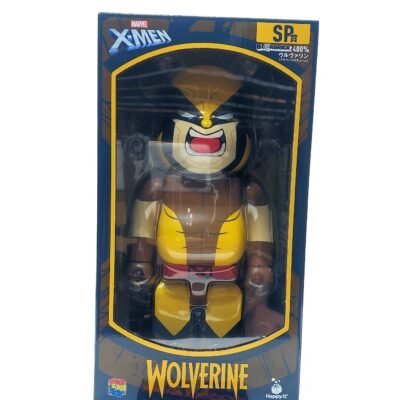 Bearbrick Happy Kuji Marvel X-Men Wolverine 400% Coleccionable