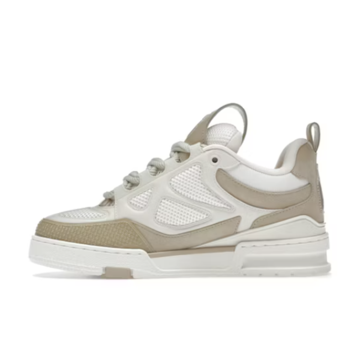 Louis Vuitton LV Skate Sneaker Beige White