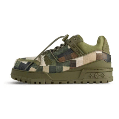 Louis Vuitton LV Trainer Maxi Sneaker Green Damoflage Damier