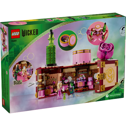 Juguete construible LEGO 75683 Wicked Dormitorio de Glinda y Elphaba