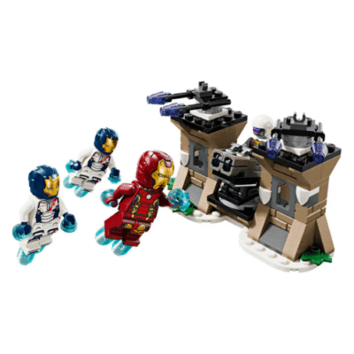 Juguete construible LEGO 76288 Super Heroes Marvel Iron Man y Legión de Hierro vs. Soldado de Hydra