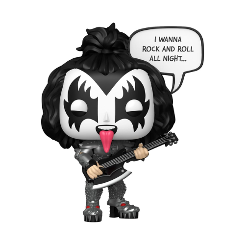Funko Pop Sayings: Kiss Rock And Roll All Night - The Demon
