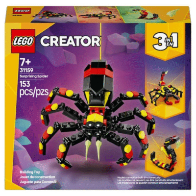 LEGO Creator 3 en 1 Fauna Salvaje: Araña Misteriosa 31159