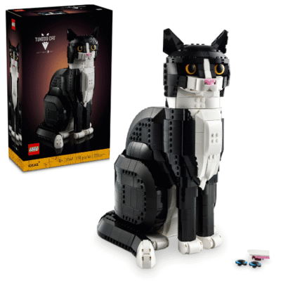 Juguete construible LEGO 21349 Ideas Tuxedo Cat