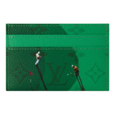 Louis Vuitton Pocket Organizer LV Vers Damier Denim Multicolor